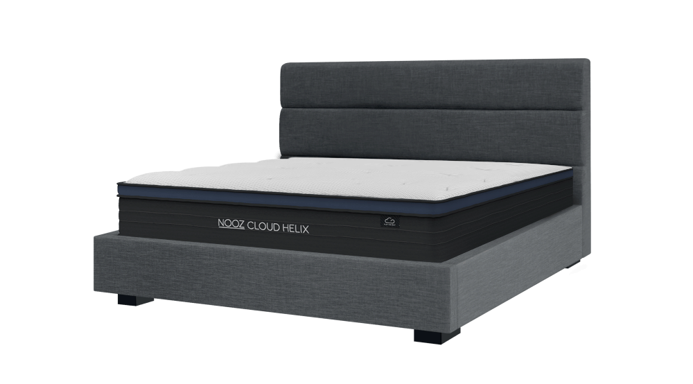 ที่นอนยางพารา 5 ฟุต NOOZ CLOUD HELIX  มาพร้อมเตียงไม้อัดคุณภาพสูง สไตล์โมเดิร์น LUNIO ATLAS_0